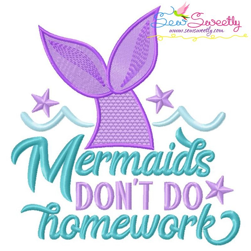 Mermaids don t do homework 07 image