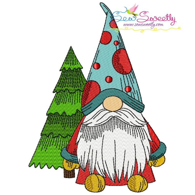 Download Christmas Gnomes Embroidery Design Bundle For Christmas ...