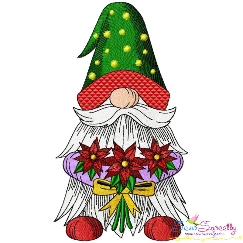 Download Christmas Gnomes Embroidery Design Bundle For Christmas ...