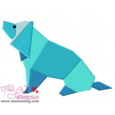 Origami Animal-2 Embroidery Design