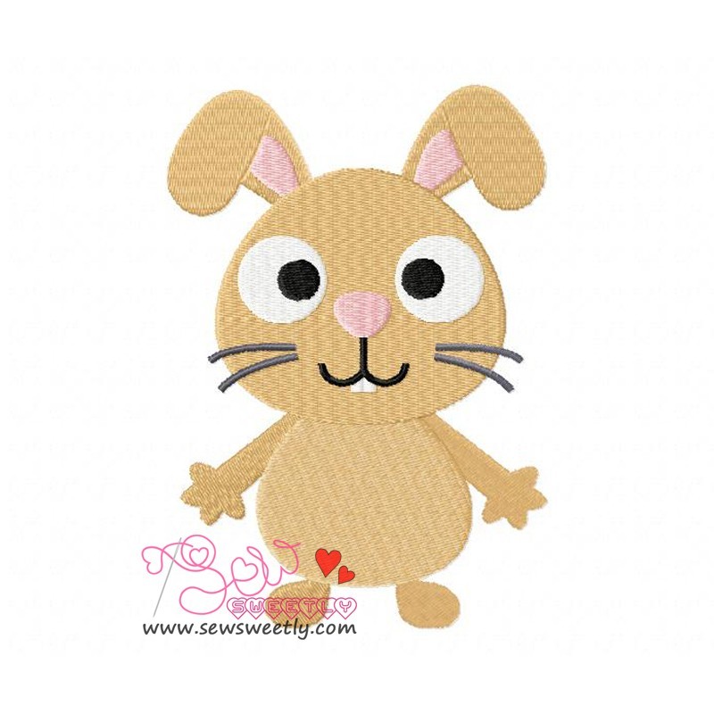Forest friendbunny embroidery design Forest friendbunny embroidery design