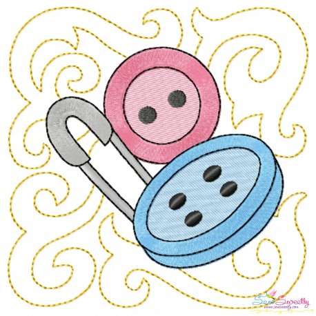 Embroidery Design Pattern- Sewing Block-9