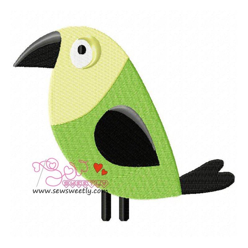 Feathered Friends3 Embroidery Design