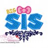 Big Sis Applique Design Pattern- Category- Cartoons And Kids Designs- 1