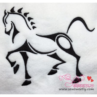 Horse-2 Embroidery Design