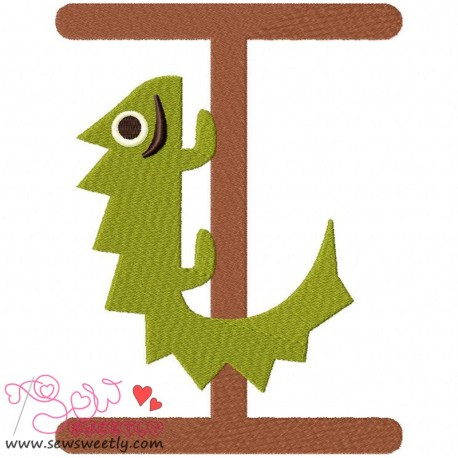 Animal Letter-I- Iguana