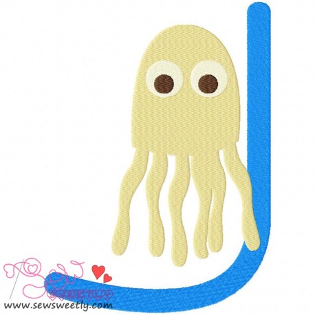 Animal Letter-J- Jellyfish