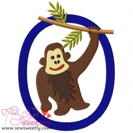 Animal Letter-O- Orang Utan