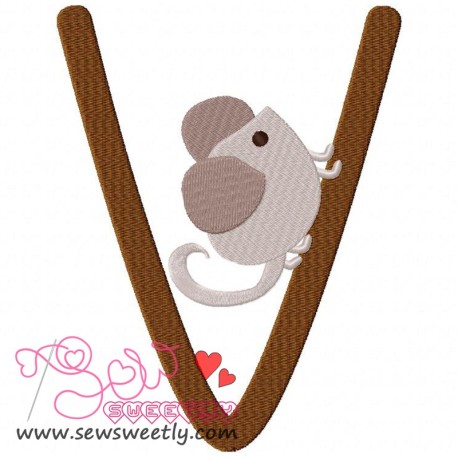 Animal Letter-V- Vole