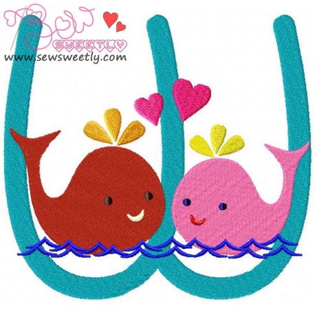 Animal Letter-W- Whale