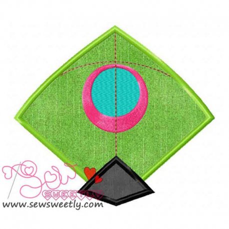 Indian Kite Applique Design Pattern- Category- Other Designs- 1