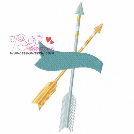 Ethnic Arrows-3 Embroidery Design Pattern- Category- Other Designs- 1
