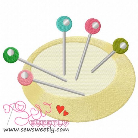 Pin Cushion-2 Embroidery Design Pattern- Category- Other Designs- 1
