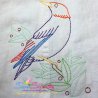 Colorful Vintage Bird-8 Embroidery Design Pattern- Category- Redwork And Vintage Designs- 1