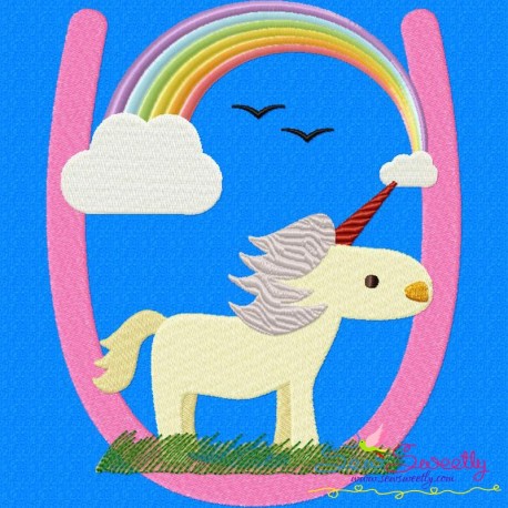 Animal Letter-U- Unicorn