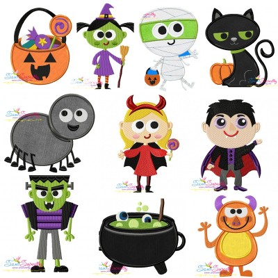 Halloween Embroidery And Applique Designs/Patterns (18) - Sew Sweetly