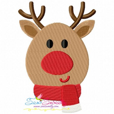 Download Christmas Reindeer Machine Embroidery Design