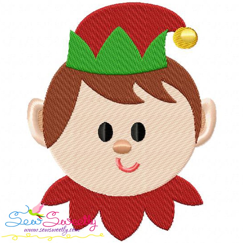 elf embroidery design