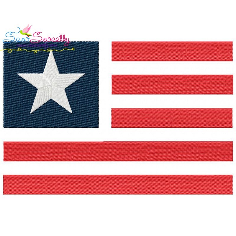 American flag2 patriotic machine carolrdavisr design for 4th of july