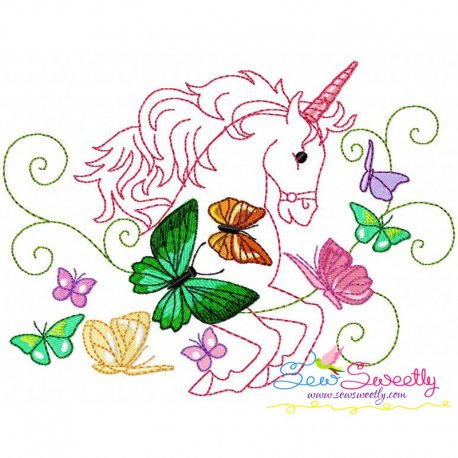 Magic Unicorn9 Machine Embroidery Design Best For Pillow Covers