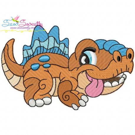 Baby Dinosaur-7 Embroidery Design Pattern