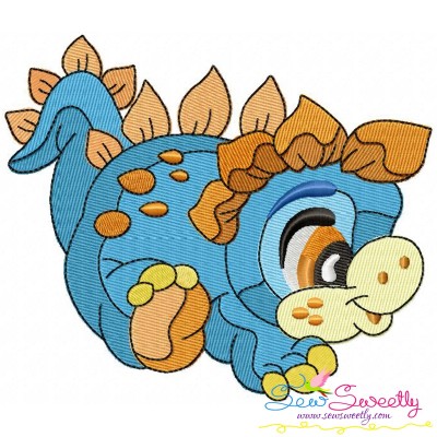 Baby Dinosaur-5 Embroidery Design