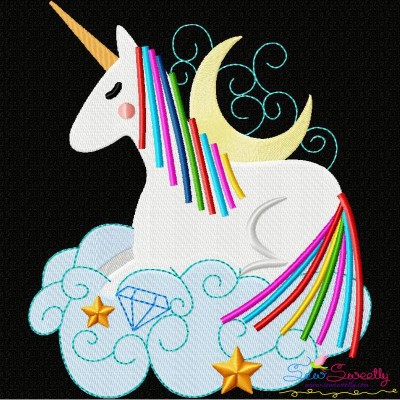 Artistic Unicorn-6 Embroidery Design Pattern-1