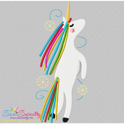 Artistic Unicorn-4 Embroidery Design Pattern-1