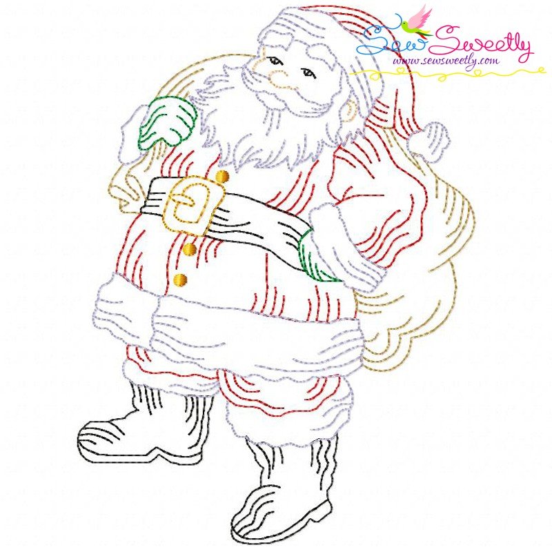 Santa Embroidery Machine Designs Santa Embroidery Machine Designs