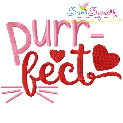 Purrfect Embroidery Design Pattern-1
