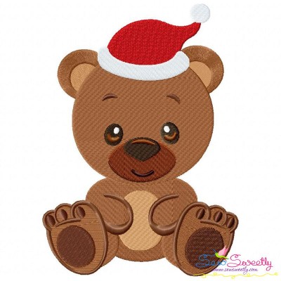 Christmas Baby Animal- Bear Embroidery Design