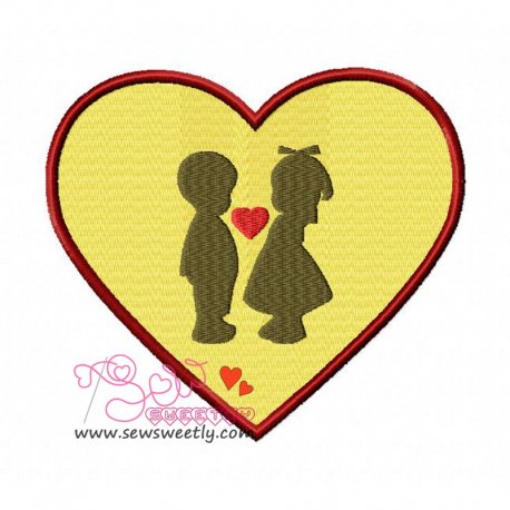 Love-2 Embroidery Design Pattern- Category- Valentine's Day Designs- 1