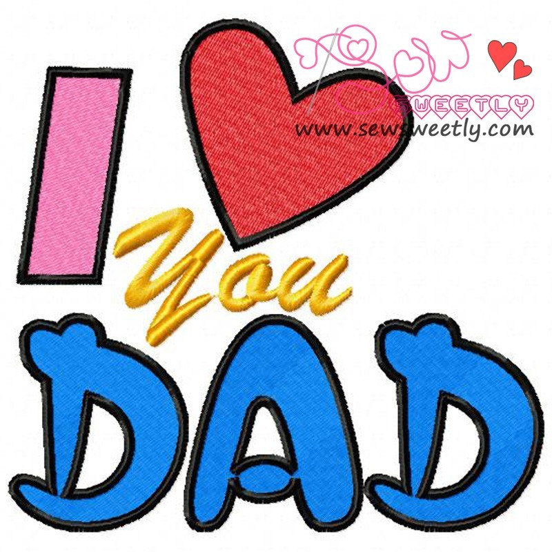 I love you dad machine tcnuh design for fathers day I love you dad machine tcnuh design for fathers day