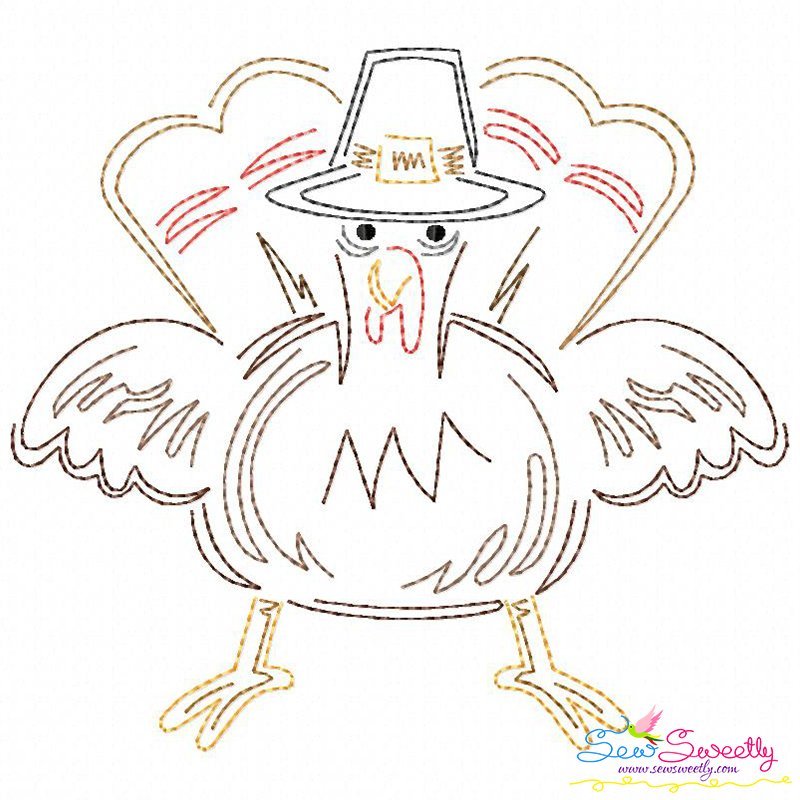 Download Color Work Thanksgiving Bean/Vintage Stitch Embroidery Design Bundle