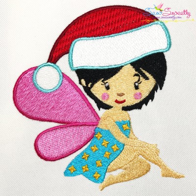Christmas Fairy-2 Embroidery Design