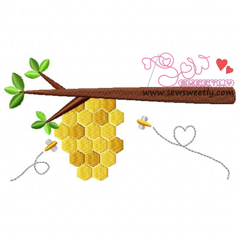 Honeycomb machine embroidery design Honeycomb machine embroidery design