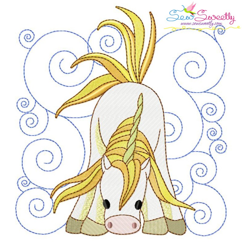 Download Golden Unicorn Blocks Machine Embroidery Design Bundle ...