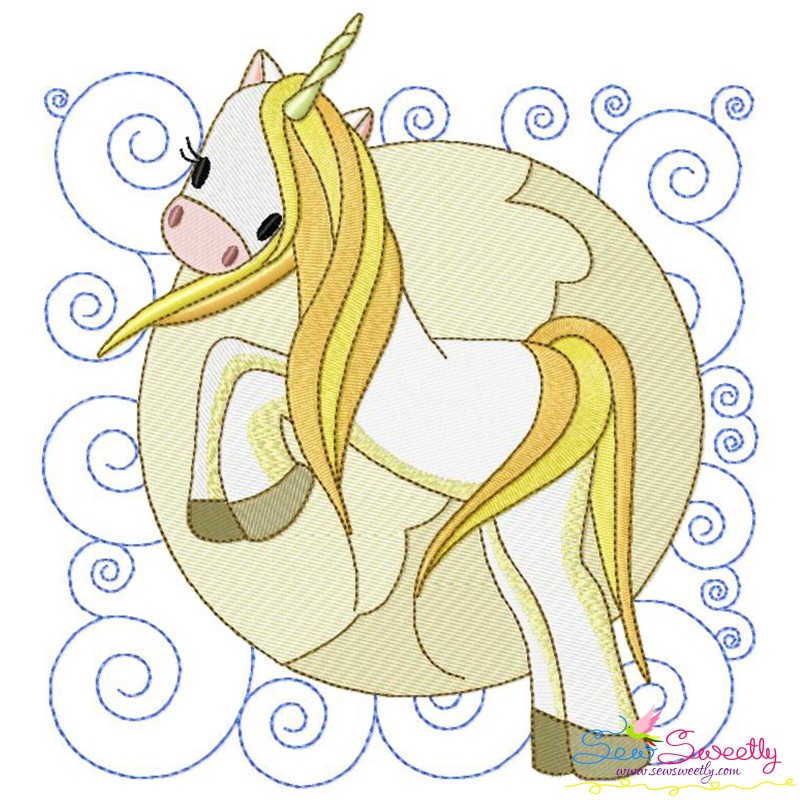 Download Golden Unicorn Blocks Machine Embroidery Design Bundle ...