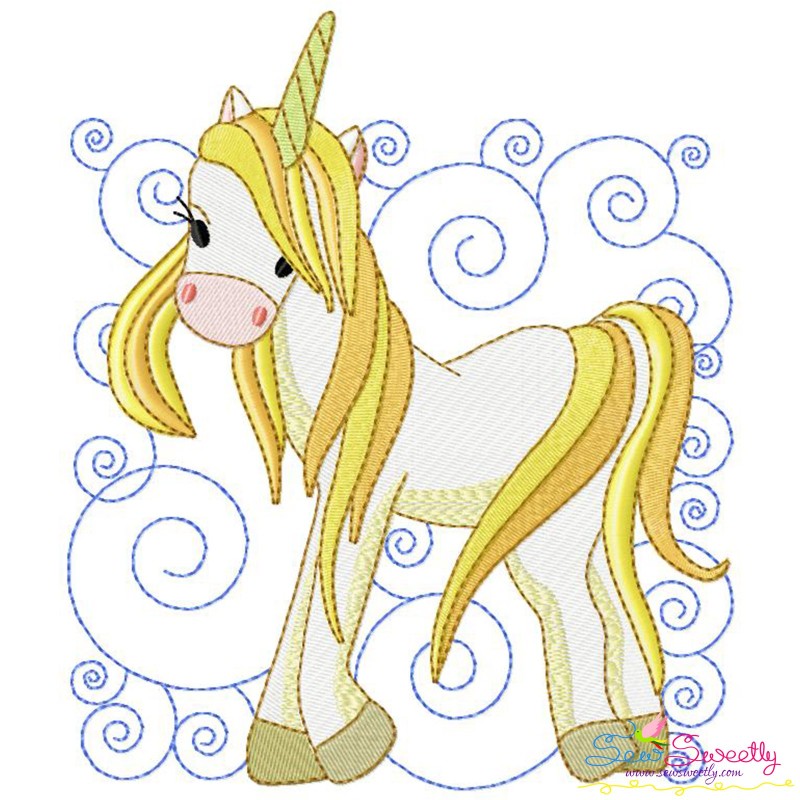 Download Golden Unicorn Blocks Machine Embroidery Design Bundle ...