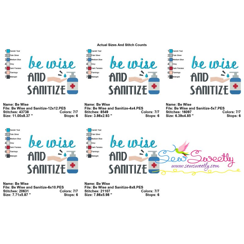 Download Free Be Wise and Sanitize Corona Lettering Machine ...