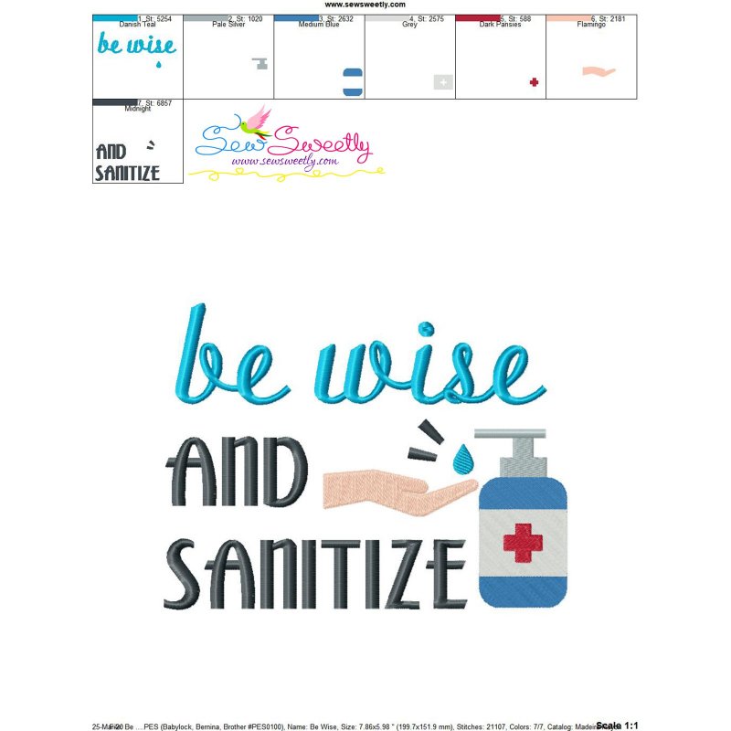 Download Free Be Wise and Sanitize Corona Lettering Machine ...