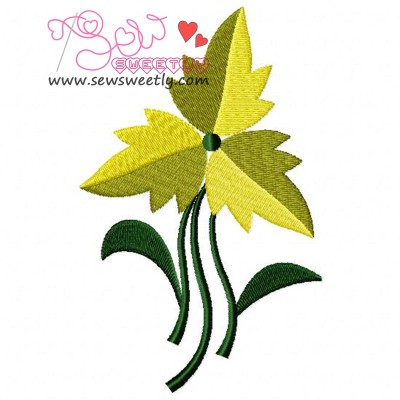 Floral Art-2 Embroidery Design