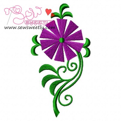 Floral Art-4 Embroidery Design