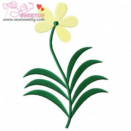 Floral Art-6 Embroidery Design Pattern- Category- Floral Designs- 1