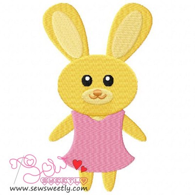 Easter Bunny-2 Embroidery Design