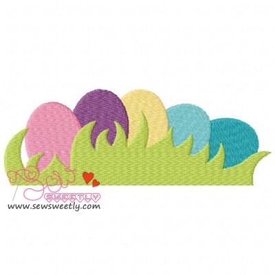 Easter Eggs-2 Embroidery Design