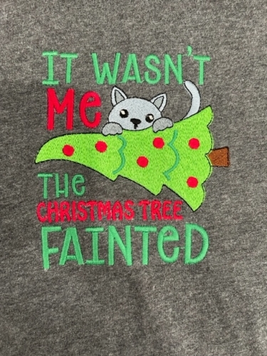 Christmas Tree Fainted