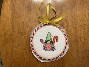 Gnome Christmas Ornament 