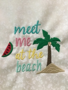 Meet Me at the Beach Quilt Block