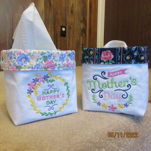 Mother's Day Fabric Baskets